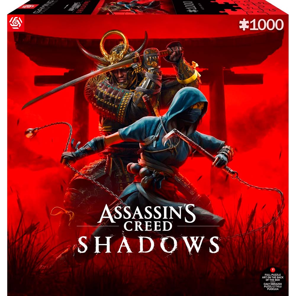 Пазл GOODLOOT Assassin’s Creed Shadows Naoe & Yasuke 1000 эл (5908305247913)