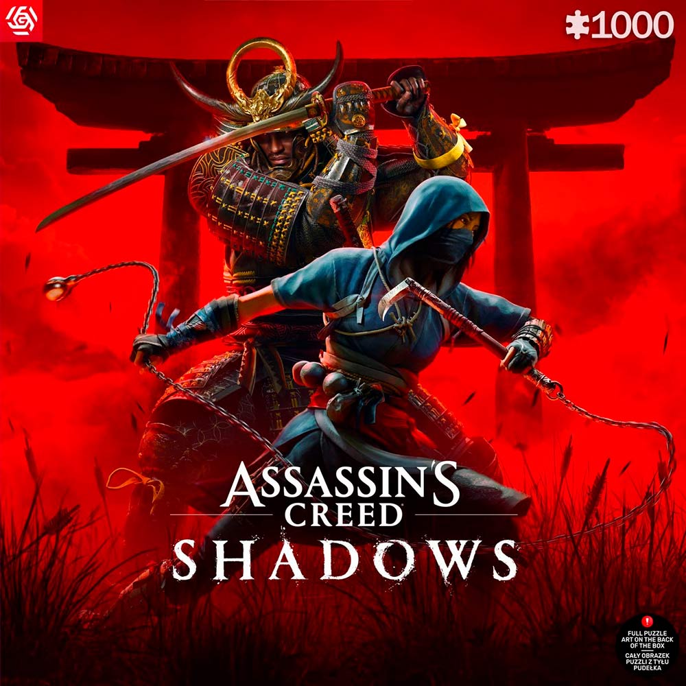 Фото Пазл GOODLOOT Assassin’s Creed Shadows Naoe & Yasuke 1000 эл (5908305247913)