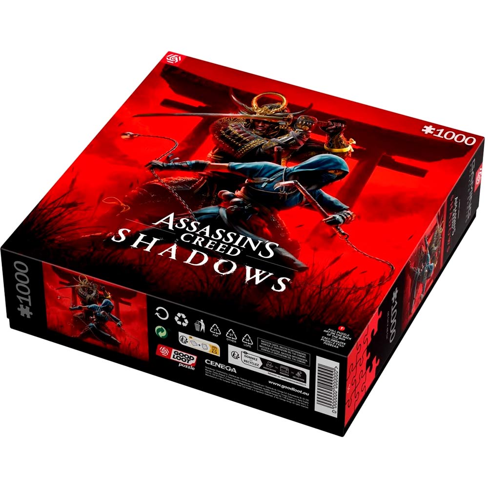 Пазл GOODLOOT Assassin’s Creed Shadows Naoe & Yasuke 1000 эл (5908305247913) Тип пазлы