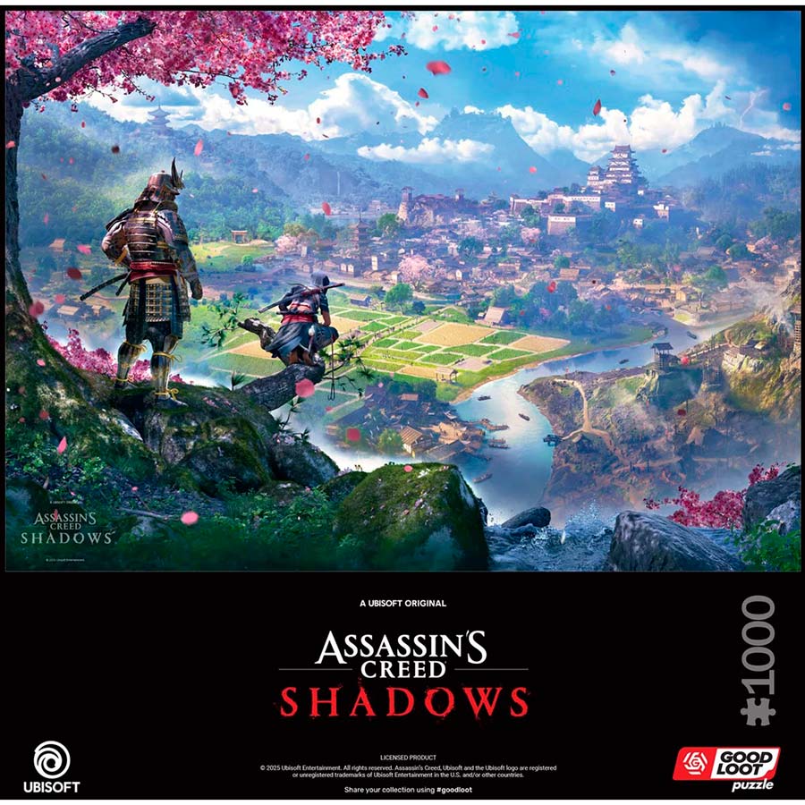 Зображення Пазл GOODLOOT Assassin Creed Shadows Vista of Japan 1000 ел (5908305249580)