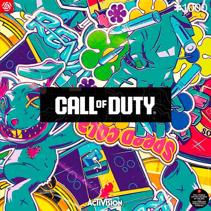 Пазл GOODLOOT Call of Duty Collage 1000 эл (5908305246770) Тип пазлы