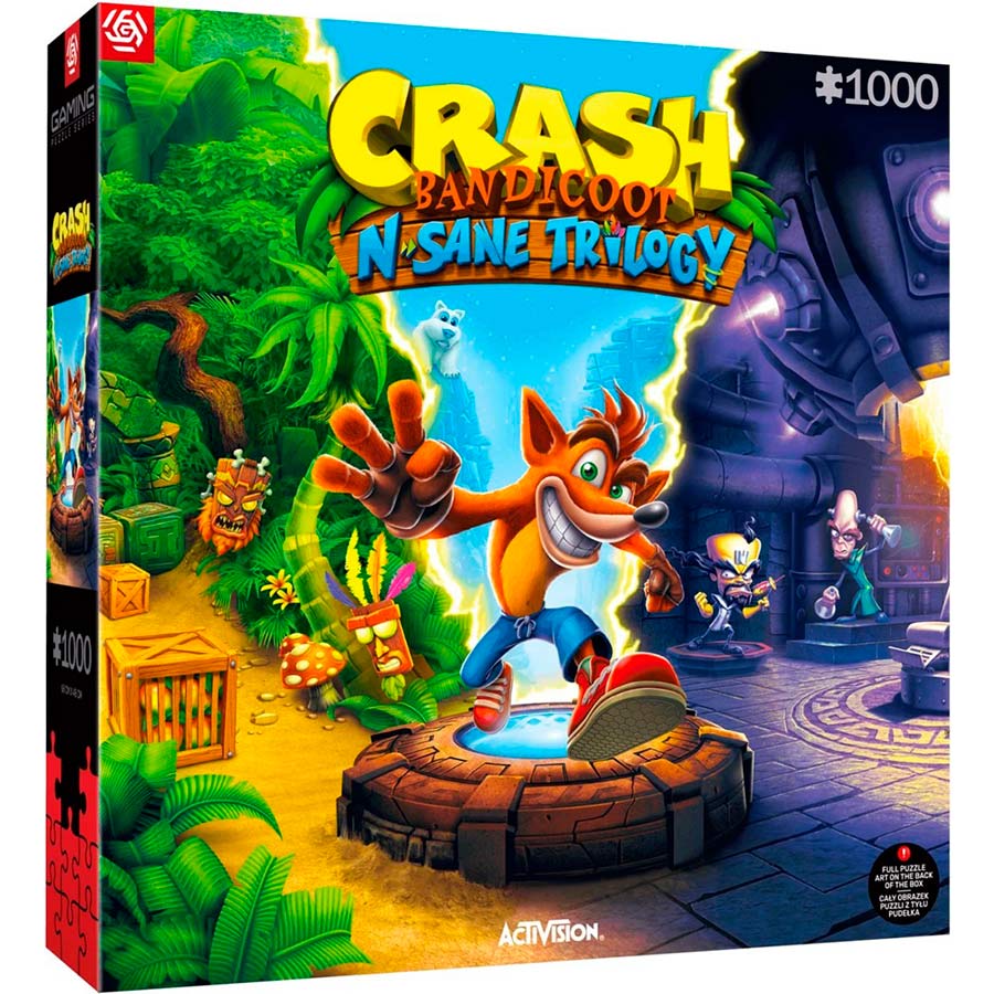 Пазл GOODLOOT Crash Bandicoot N Sane Trilogy 1000 эл Тип пазлы