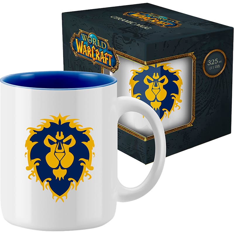 Кружка BLIZZARD WORLD OF WARCRAFT Alliance 325 мл (FWWMUG24BKAll0003) Тематика World of Warcraft