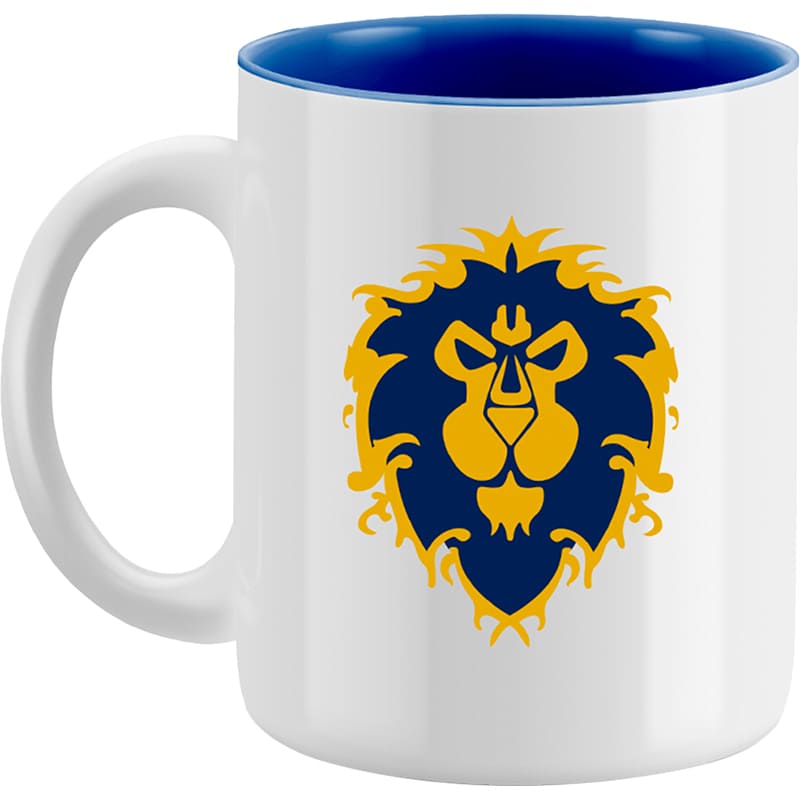 Кружка BLIZZARD WORLD OF WARCRAFT Alliance 325 мл (FWWMUG24BKAll0003) Материал Керамика