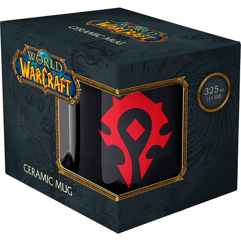 Кружка BLIZZARD WORLD OF WARCRAFT Horde 325 мл (FWWMUG24BKHOR0002) Тематика World of Warcraft