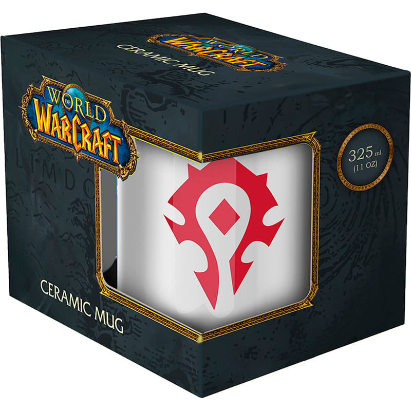 Кружка BLIZZARD WORLD OF WARCRAFT Horde 325 мл (FWWMUG24BKHOR0003) Тематика World of Warcraft