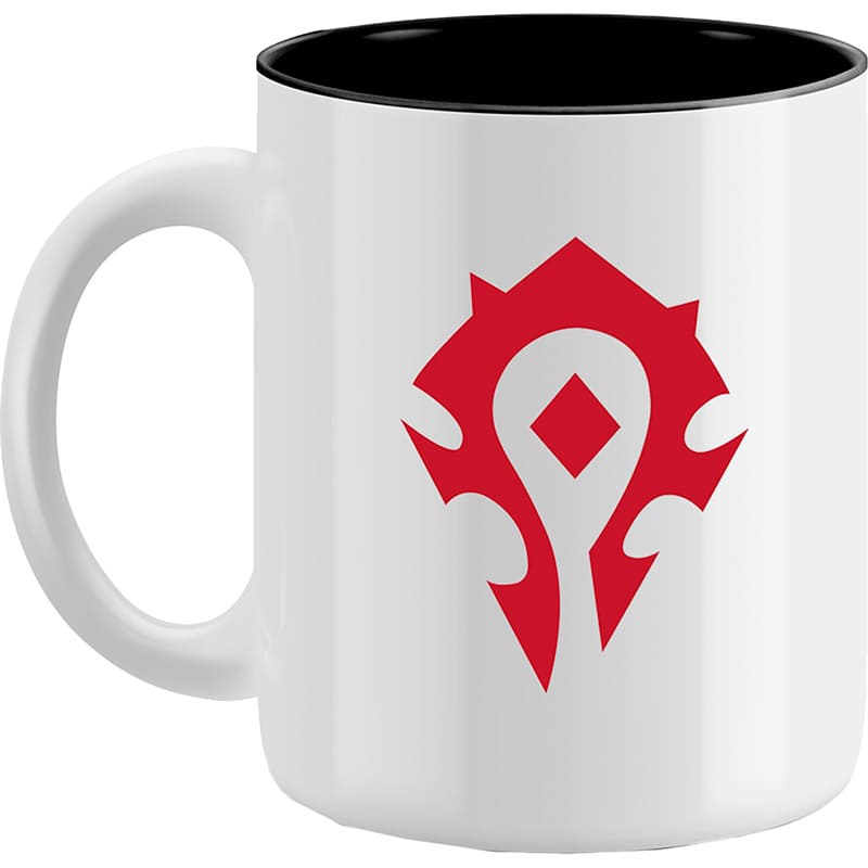 Кружка BLIZZARD WORLD OF WARCRAFT Horde 325 мл (FWWMUG24BKHOR0003) Материал Керамика
