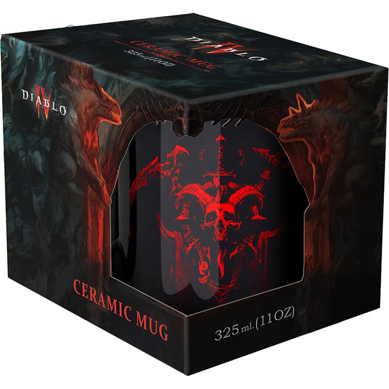 Кружка BLIZZARD DIABLO IV: Necromancer Sigil 325 мл (FDIMUG24BKAll0002) Тематика Diablo