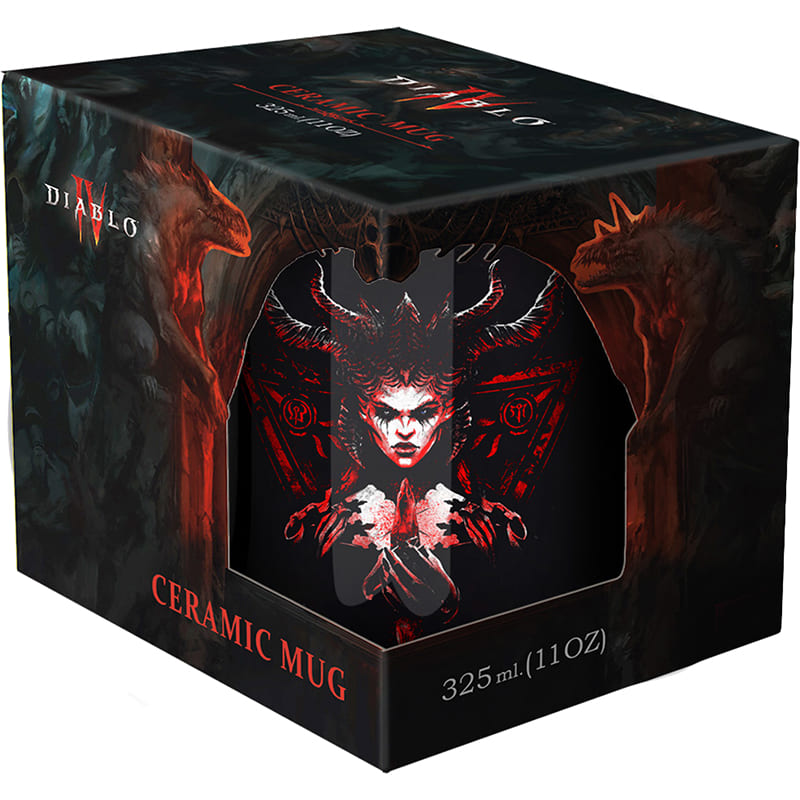 Кружка BLIZZARD DIABLO IV: Lilith Queen of the Succubi 325 мл (FDIMUG24BKAll0003) Тематика Diablo