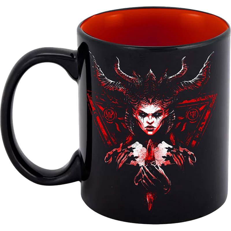 Кружка BLIZZARD DIABLO IV: Lilith Queen of the Succubi 325 мл (FDIMUG24BKAll0003) Материал Керамика