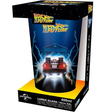 Склянка ABYSTYLE BACK TO THE FUTURE DeLorean 400 мл 3шт (ABYVER161)