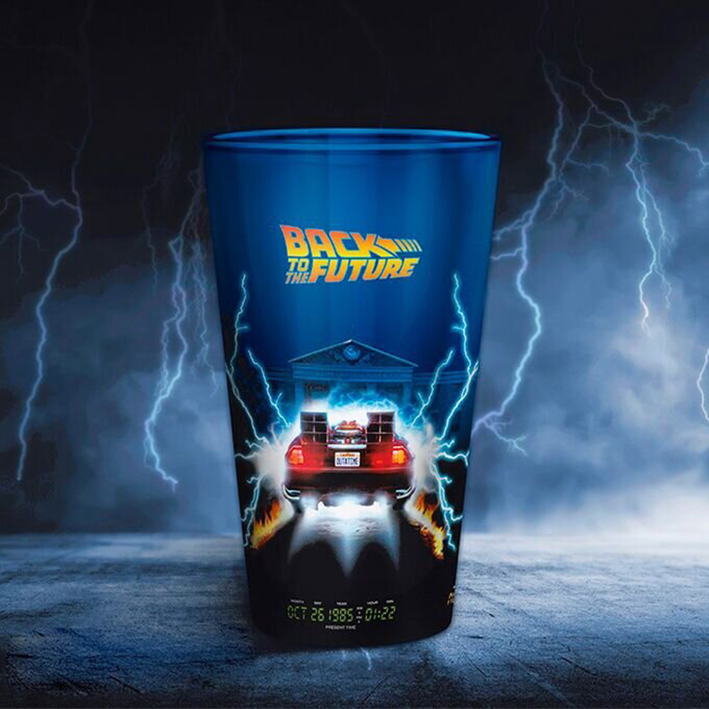 Склянка ABYSTYLE BACK TO THE FUTURE DeLorean 400 мл 3шт (ABYVER161) Тип склянка