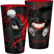 Стакан ABYSTYLE TOKYO GHOUL Kaneki and Mask 400 мл Black (ABYVER186)