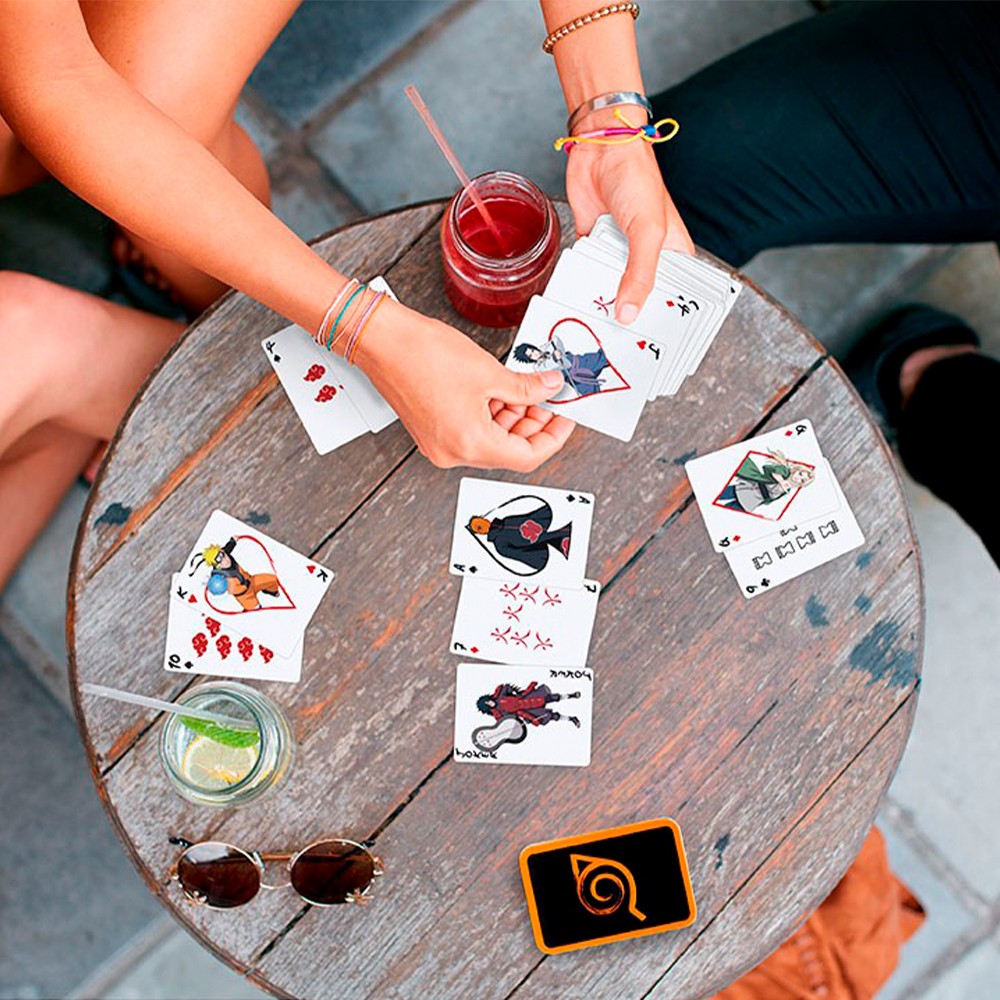 Гральні карти ABYSTYLE Naruto Shippuden 54 карти 10.8 см (ABYJDC005) Матеріал картон