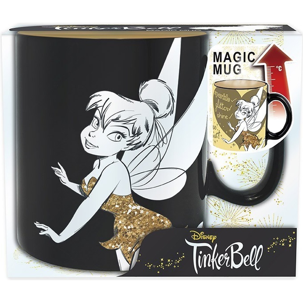 Кухоль ABYSTYLE Disney Tinkerbell Sparkle Хамелеон 460 мл (ABYMUGA008) Матеріал кераміка