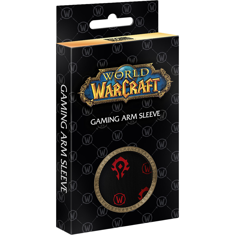 Внешний вид Геймерский рукав BLIZZARD WORLD OF WARCRAFT IV Horde XL Black-Red (FWOWSLEEVHORDBRXL)