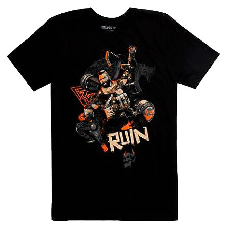 

Футболка GAYA COD "Black Ops 4 Ruin Knock Black" XL (GE6300XL), Футболка COD "Black Ops 4 Ruin Knock Black", XL