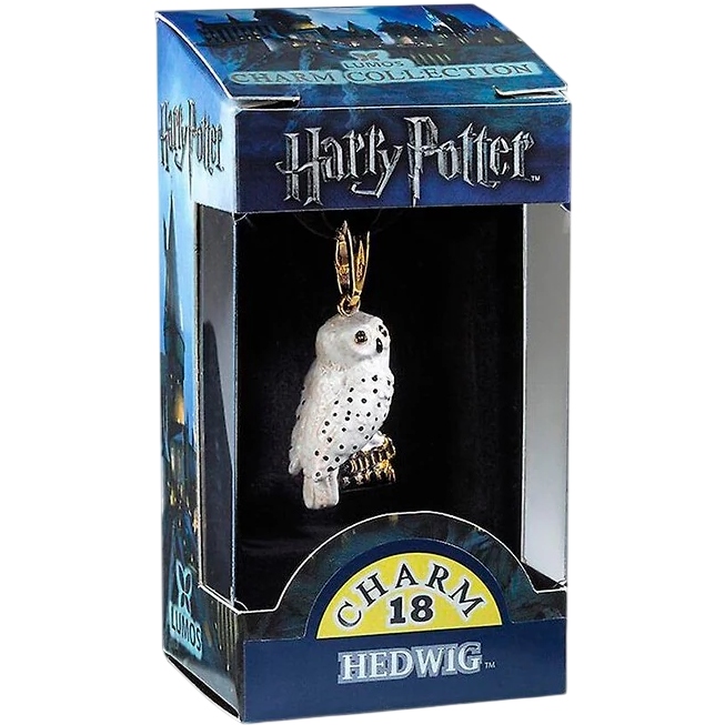 Підвіска NOBLE COLLECTION HARRY POTTER Hedwig Charm No. 18 (nn1022) Колір багатобарвний