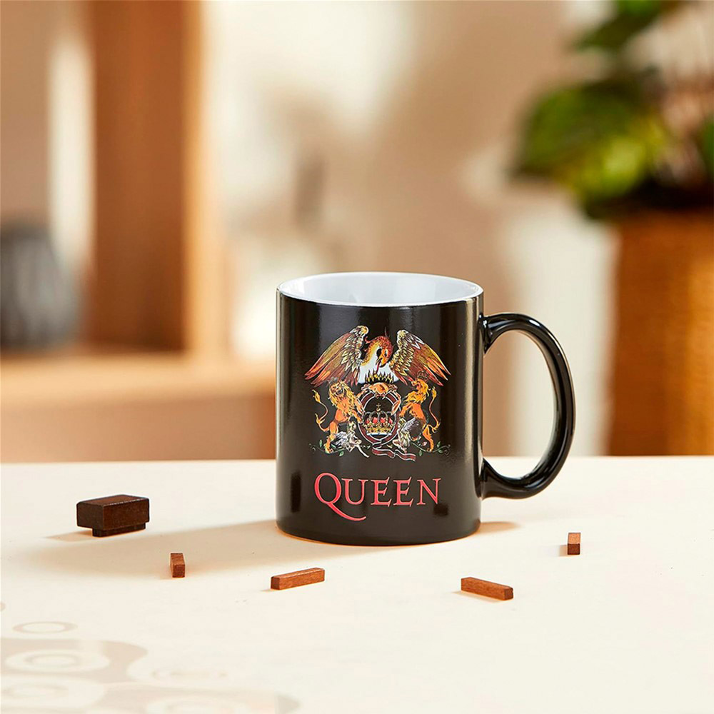 Кухоль GB EYE QUEEN Crest Герб групи 320 мл (MGH0068) Матеріал кераміка