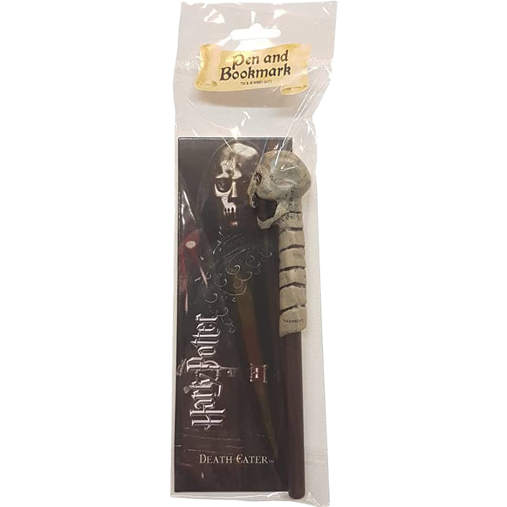 Фото 4 Ручка с закладкой NOBLE COLLECTION HARRY POTTER Death Eater Wand Skull (NN7953)