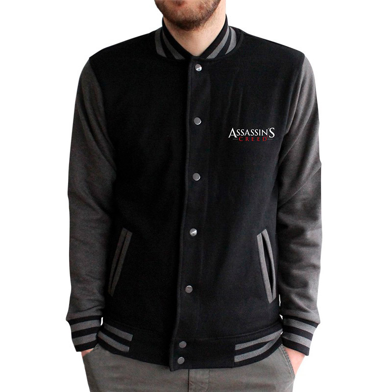 

Толстовка ASSASSIN'S CREED Teddy Crest S (ABYSWE017S), Кофта Teddy Crest чол. чор./темно-сіра, S