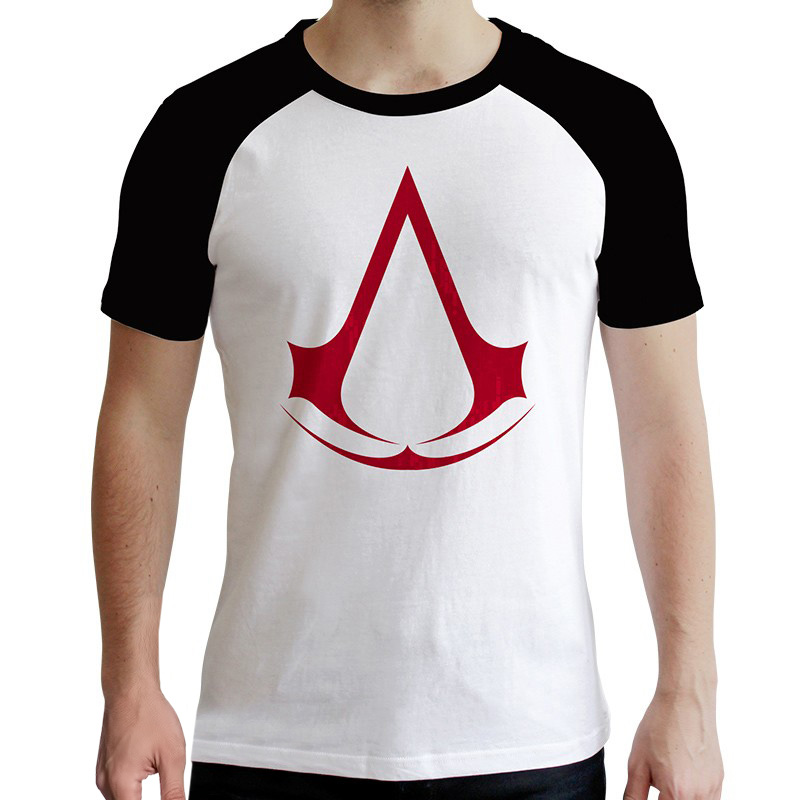 

Футболка ASSASSIN'S CREED Crest White-Black XXL (ABYTEX446XXL), Футболка Crest чол., біло-чор., р. XXL