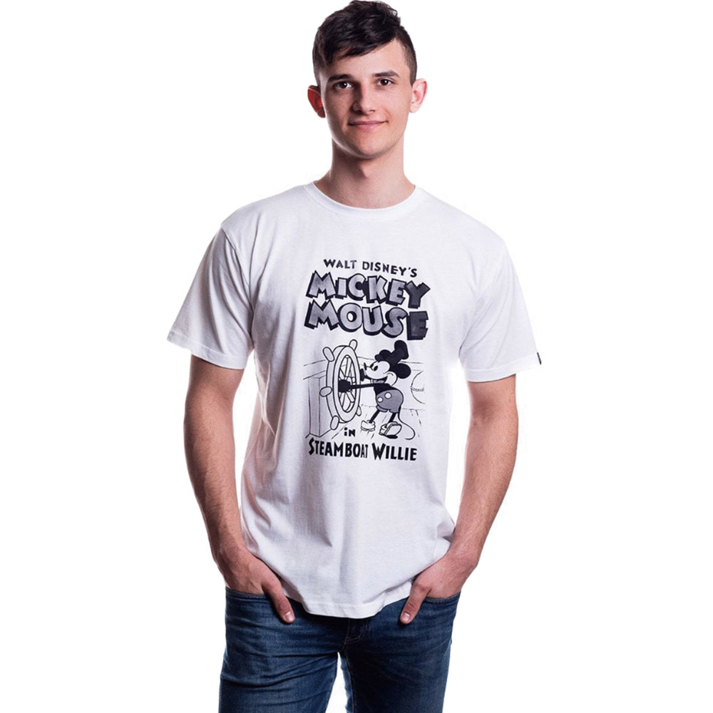 Футболка Good Loot Disney Mickey Steamboat Willie Микки и пароход Вилли L (5908305224716)