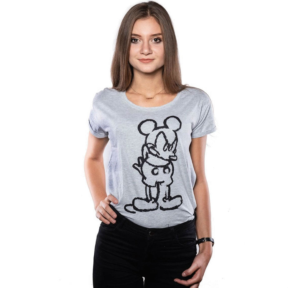 

Футболка женская Good Loot Disney Angry Mickey Микки XL (5908305224884), Футболка Міккі злиться, жіноча, р. XL