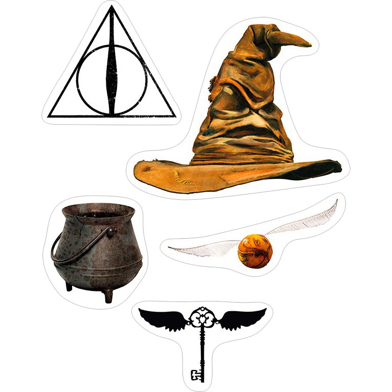 Наклейки ABYstyle Harry Potter - Magical Objects (ABYDCO412) Особенности 16 x 11 cм, 2 листа