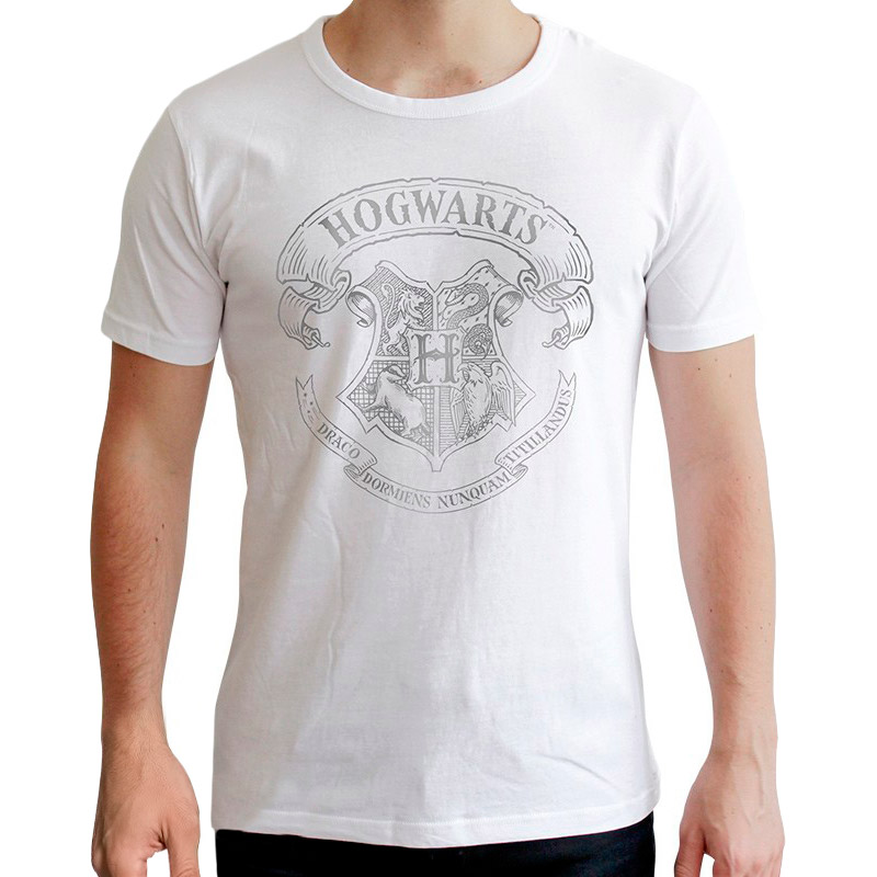 

Футболка ABYstyle HARRY POTTER Poudlard MC new fit S (ABYTEX367S), Футболка Poudlard чол. MC - new fit, біла, S