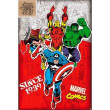 Постер ABYstyle Marvel "Heroes 1939" 91.5 x 61 см (ABYDCO421)