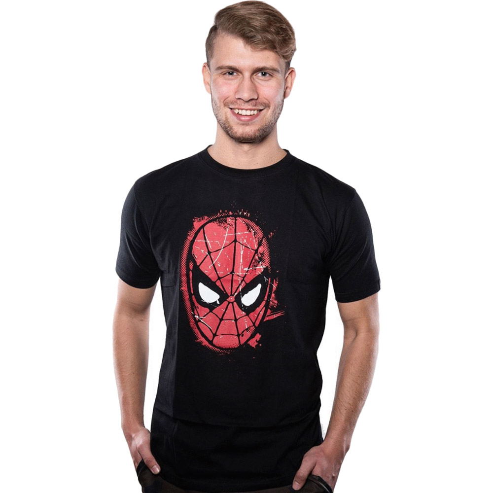 

Футболка Good Loot Marvel Comics Spiderman Mask Человек-паук S (5908305224648), Футболка Комікс Маска Людина-павук, р.S