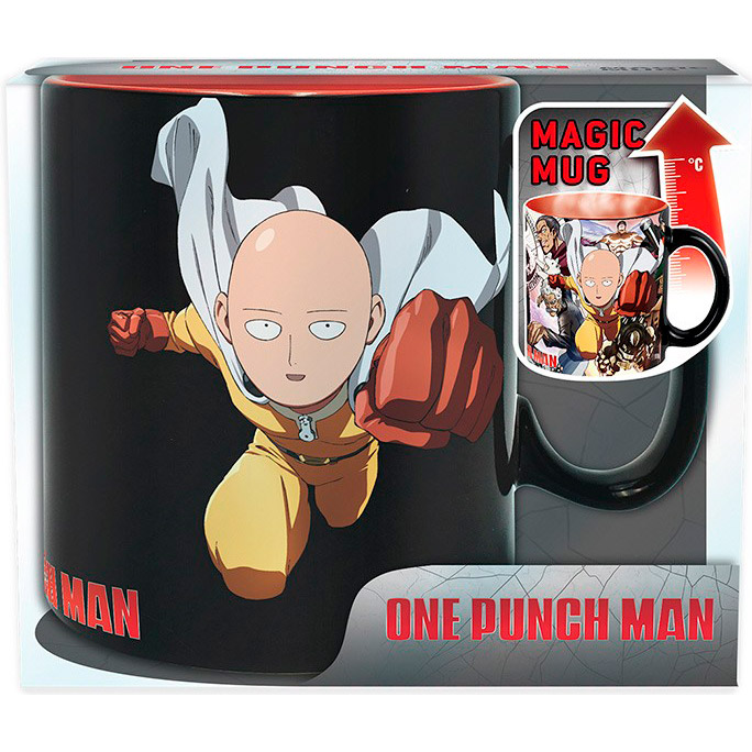 Чашка-хамелеон ONE PUNCH ONE MAN PUNCH MAN Heroes (ABYMUG448) Колір чорний