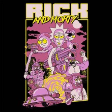 Футболка RICK AND MORTY "Film" Black XXL (ABYTEX456XXL)