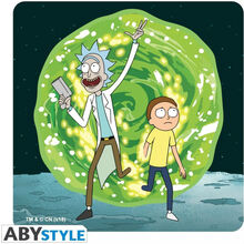 Подставки под напитки ABYstyle Rick and Morty Set 4 Coasters Generic 4 предмета (ABYCOS009)