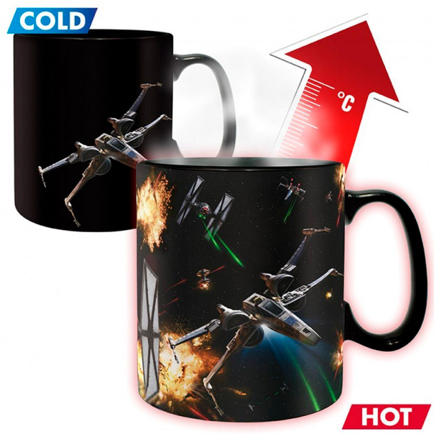 

Чашка-хамелеон STAR WARS "Космическая битва" 460 мл (ABYMUG295), Чашка-хамелеон "Космічна битва" 460 мл