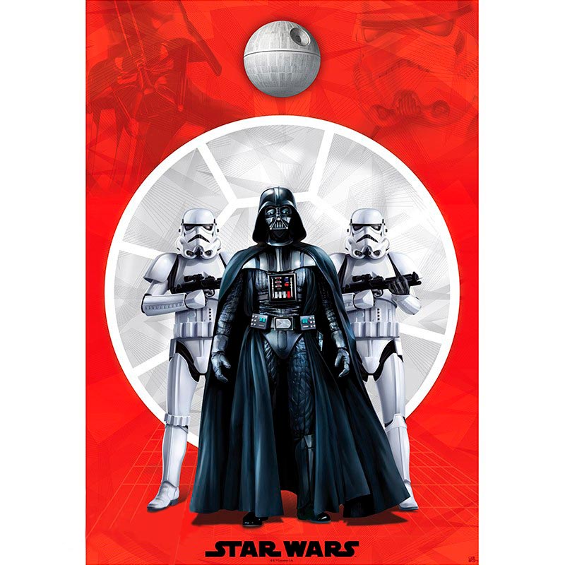 

Постер ABYstyle Star Wars "Darth Vader & 2 Troopers" 98 x 68 см (ABYDCO318), Постер Зоряні війни "Дарт Вейдер і 2 Штурмовик"