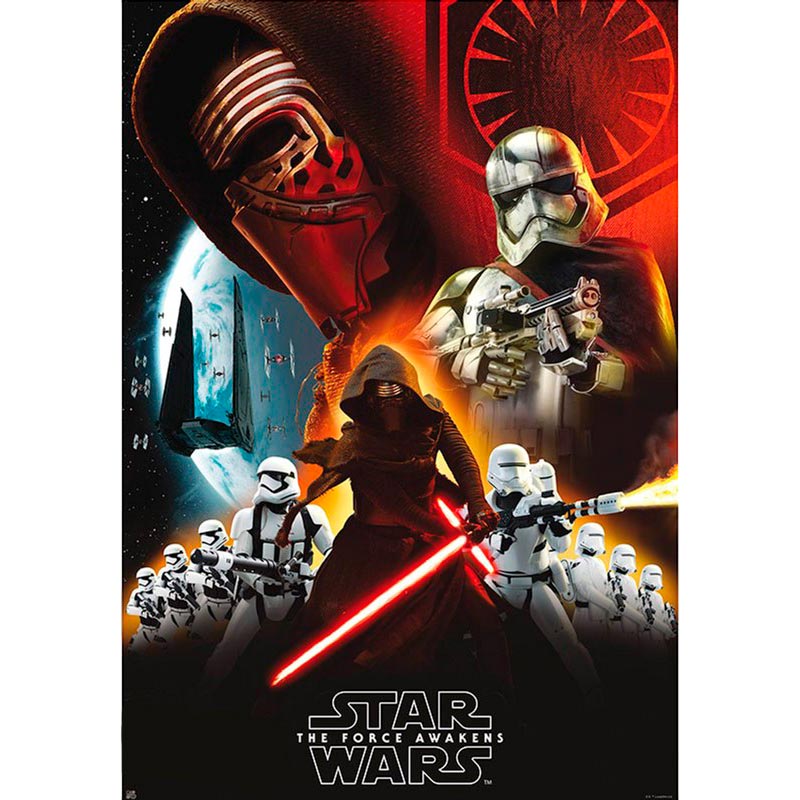 Постер ABYstyle Star Wars "First Order Group" 98 x 68 см (ABYDCO330)