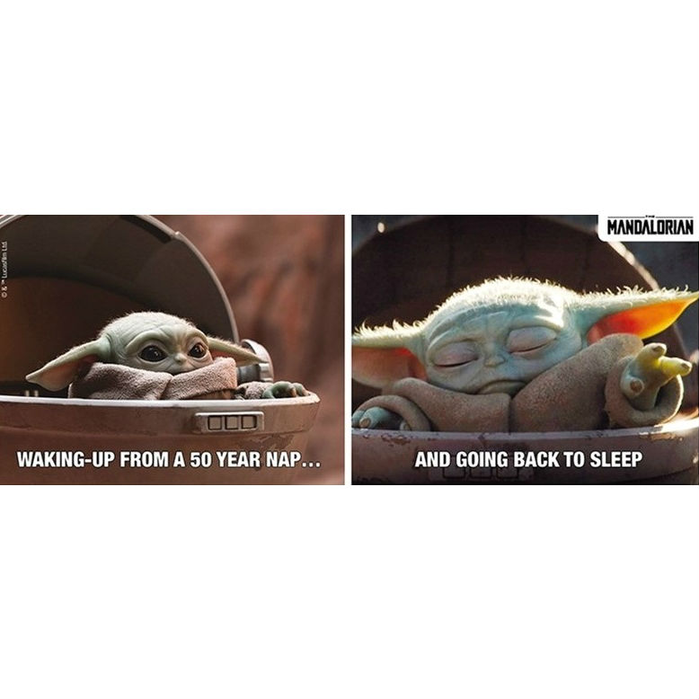 Чашка ABYstyle Star Wars The Mandalorian Baby Yoda meme (ABYMUG811) Особенности 320 мл