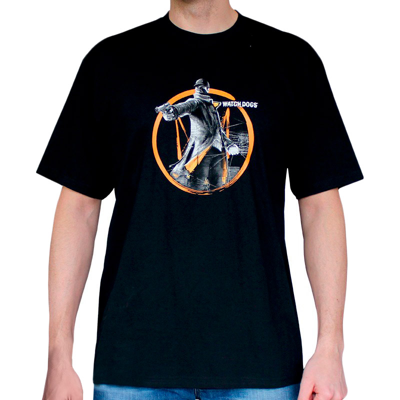 

Футболка ABYstyle WATCH DOGS Fox Tag MC basic XXL (ABYTEX271XXL), Футболка "Fox Tag" чол. MC - basic, чорна, р.XXL
