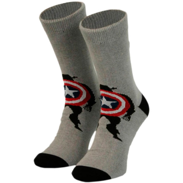

Набор носков Good Loot Marvel Avengers Captain America (5908305217589), Набір шкарпеток Капітан Америка