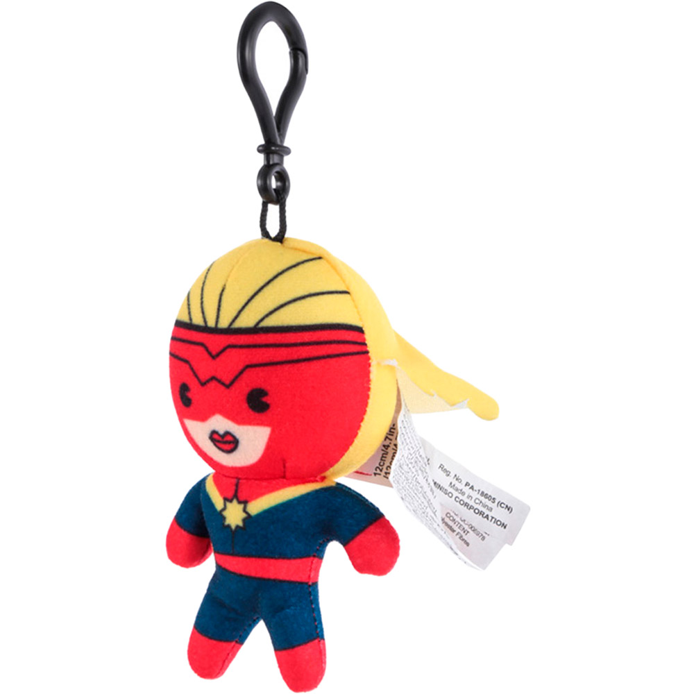 Брелок MINISO Marvel Captain Marvel (2007319615107) Особливості Вага: 25 г; Ширина: 7 см; Висота: 12 см; М'який