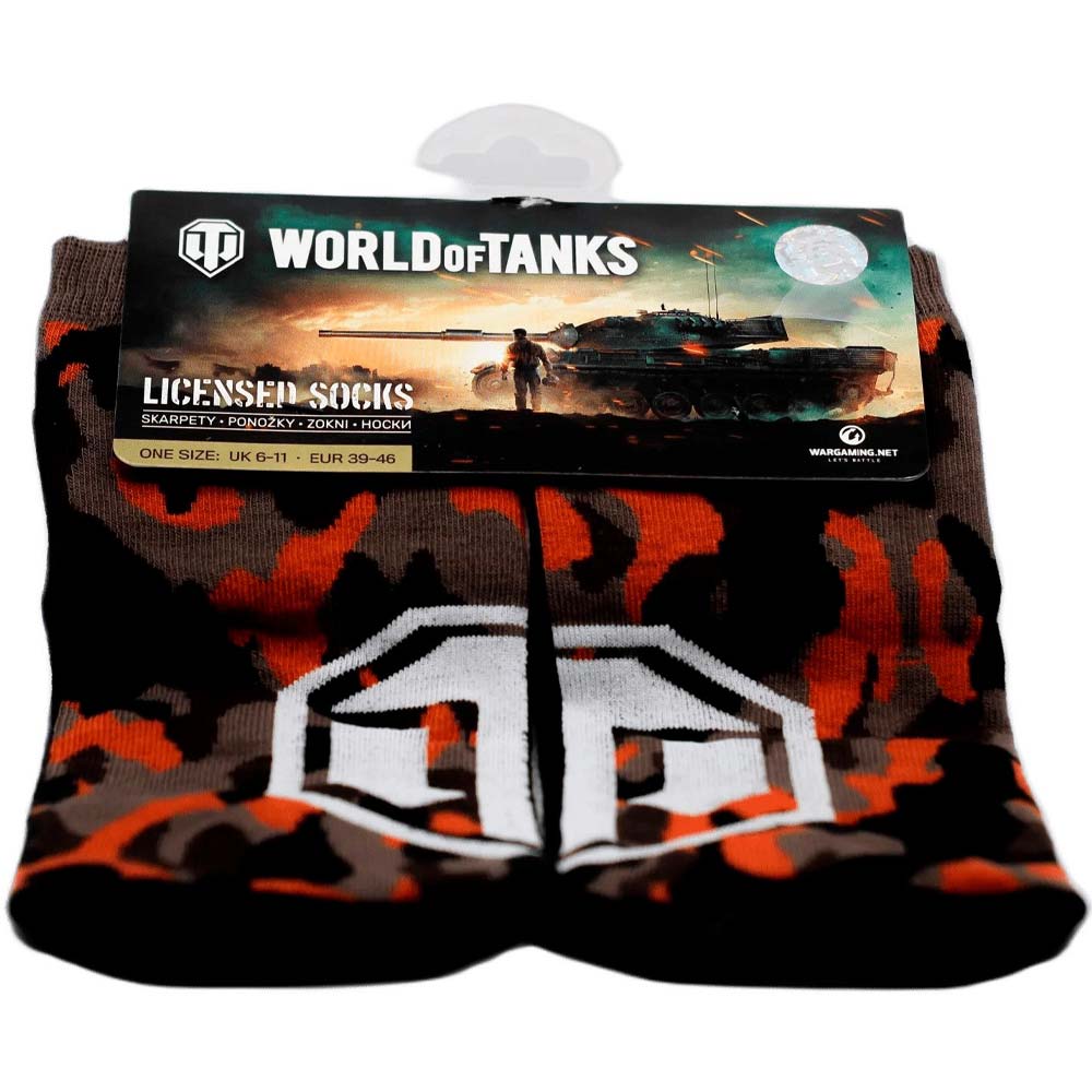 Носки GOODLOOT World of Tanks Camo Ankle Socks (5908305235118) Материал Хлопок