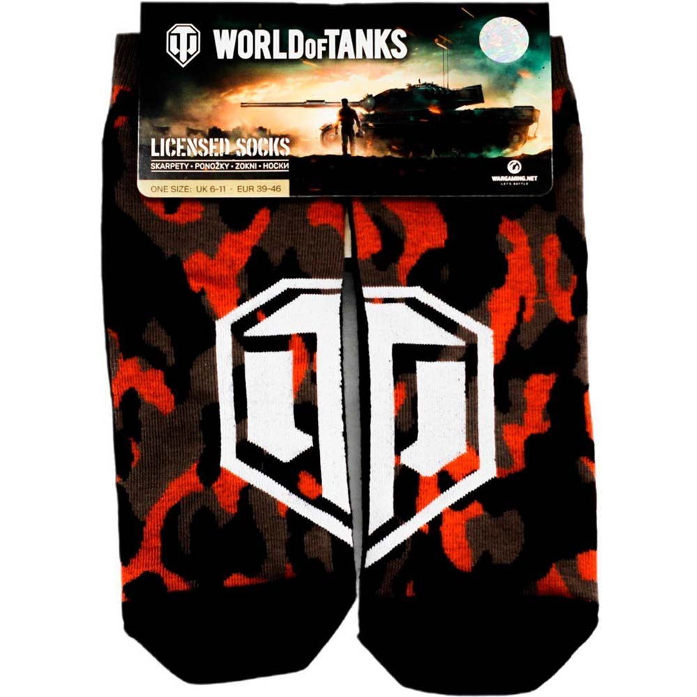 Носки GOODLOOT World of Tanks Camo Ankle Socks (5908305235118)