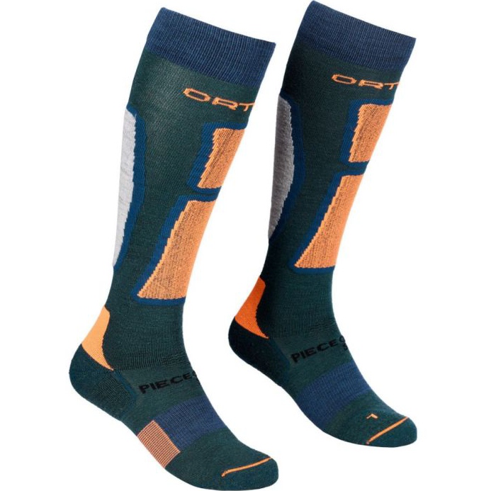 Носки ORTOVOX SKI ROCK'N'WOOL LONG SOCKS M 42-44 Pacific Green (025.001.0120)