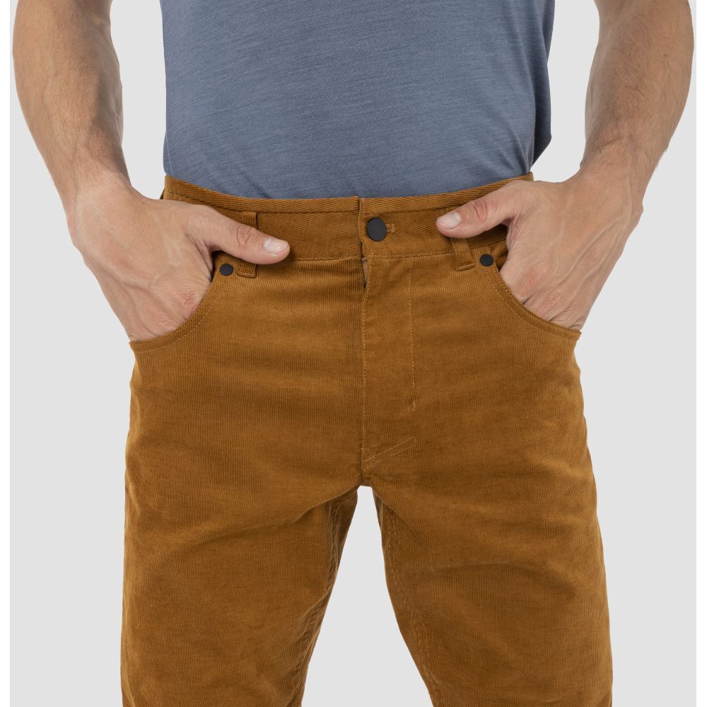 Штаны SALEWA FANES CORD HEMP PANT M 28688 7020 48/M Коричневый (013.012.0813) Сезон демисезонный