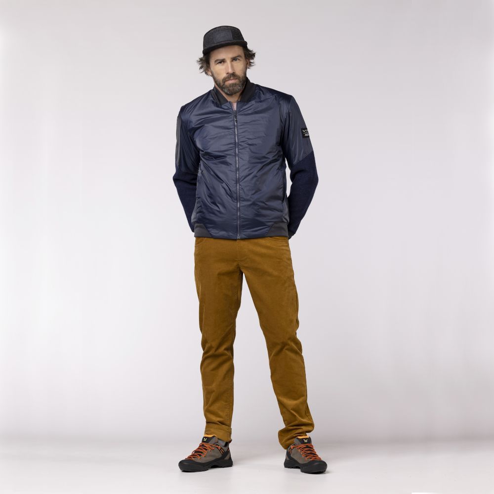 Внешний вид Штаны SALEWA FANES CORD HEMP PANT M 28688 7020 48/M Коричневый (013.012.0813)