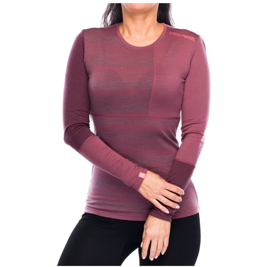 Термокофта ORTOVOX 185 ROCK'N'WOOL LONG SLEEVE М (025.001.1019) Сезон зимний