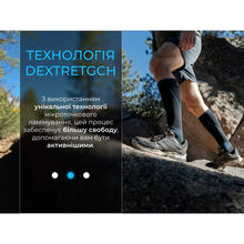Водонепроникні шкарпетки DEXSHELL Longlite Socks 2.0 XL Blue Stripes (DS72506JBB-XL)