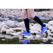 Водонепроникні шкарпетки DEXSHELL Longlite Socks 2.0 XL Blue Stripes (DS72506JBB-XL)